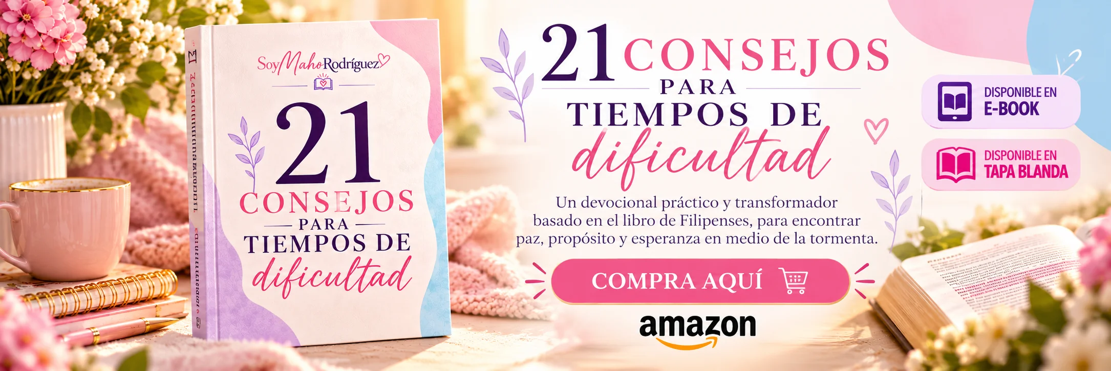 21 Consejos para tiempos de dificultad — comprar el libro